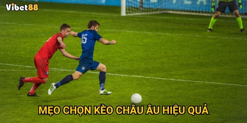 Chơi kèo châu Âu Vibet88 như thế nào để tăng cơ hội thắng lớn? 3 Mẹo chọn kèo châu Âu hiệu quả